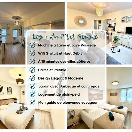 Au P'tit Somme-equipement Bebe-famille-15min Holiday home Nouvion-en-Ponthieu