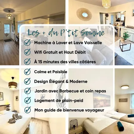 Au P'tit Somme-equipement Bebe-famille-15min Holiday home Nouvion-en-Ponthieu